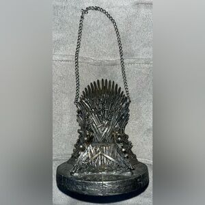 Game of Thrones The Iron Throne Ornament (Not Hallmark Brand) - EXCELLENT COND.